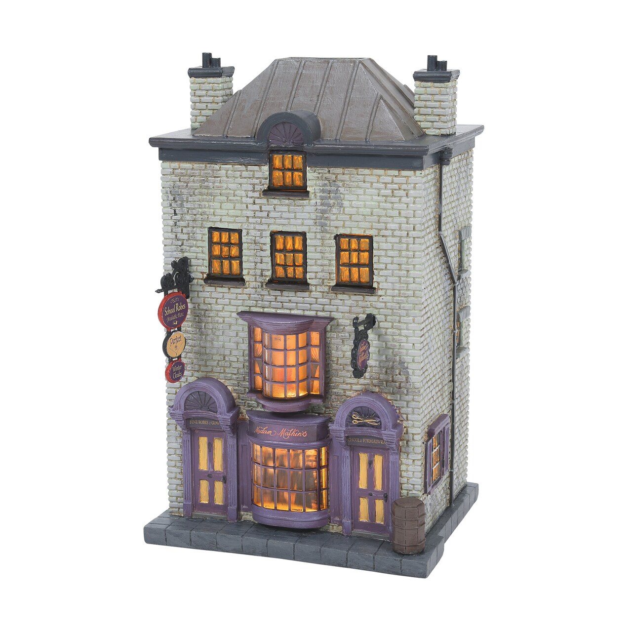 Department 56 Harry Potter Village Madam Malkin's Lit Village Building 7.7in H